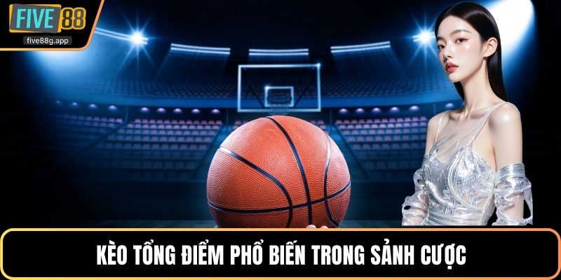 Kèo tổng điểm phổ biến trong sảnh cược